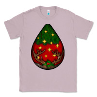 Lilac Christmas  teardrop Classic Tee - BundleAndBundleShop