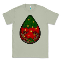 Matcha Christmas  teardrop Classic Tee - BundleAndBundleShop