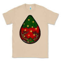 Mushroom Christmas  teardrop Classic Tee - BundleAndBundleShop