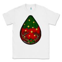 White Christmas  teardrop Classic Tee - BundleAndBundleShop