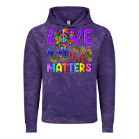 Cloud Purple Love İs All That Matters Vintage Hoodie - BundleAndBundleShop