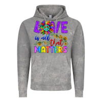 Love İs All That Matters Vintage Hoodie | Teevron
