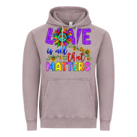 Vintage Zinc Love İs All That Matters Vintage Hoodie - BundleAndBundleShop
