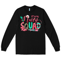 Black nurse squad Long Sleeve Tee - RanaPortraitStore