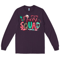 Plum nurse squad Long Sleeve Tee - RanaPortraitStore
