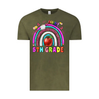 Vintage Olive 5 th grade Vintage Tee - BundleAndBundleShop