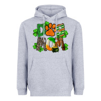 Heather Grey St. Patricks Dog Mom Heavyweight Hoodie - FaDigitalArtStudio