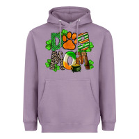 Lavender St. Patricks Dog Mom Heavyweight Hoodie - FaDigitalArtStudio