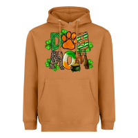 Meerkat St. Patricks Dog Mom Heavyweight Hoodie - FaDigitalArtStudio