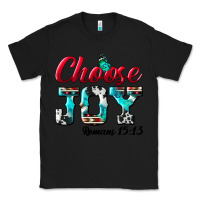 Black Choose Joy Classic Tee - BundleAndBundleShop