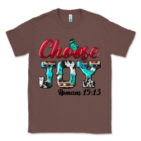 Chestnut Choose Joy Classic Tee - BundleAndBundleShop