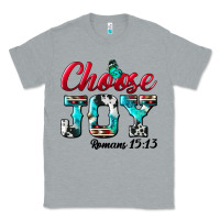 Heather Grey Choose Joy Classic Tee - BundleAndBundleShop