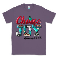 Lavender Choose Joy Classic Tee - BundleAndBundleShop