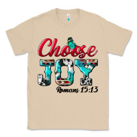 Mushroom Choose Joy Classic Tee - BundleAndBundleShop
