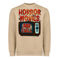 Mushroom Horror Movies and Chill Heavyweight Sweatshirt - texasbilliewilder