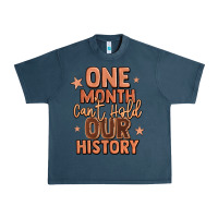 Midnight Navy one month can't hold our history Urban Heavy Tee - LillyAllenDesigns