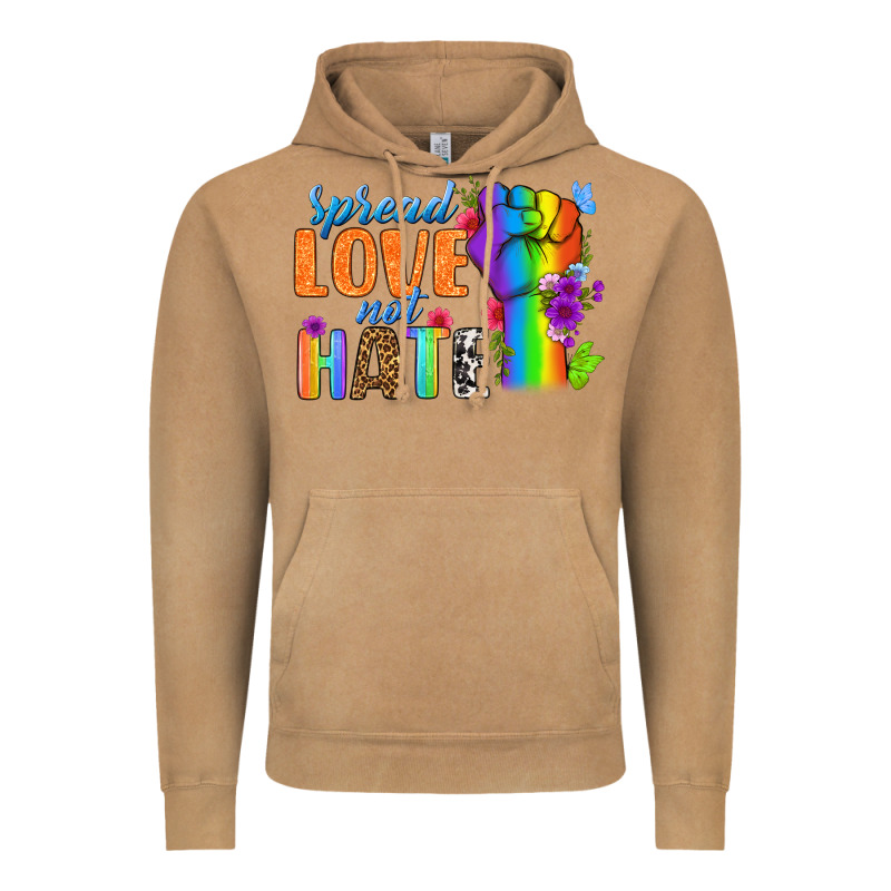 Spread Love Not Hate Vintage Hoodie by BundleAndBundleShop | Teevron