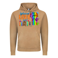 Vintage Camel Spread Love Not Hate Vintage Hoodie - BundleAndBundleShop