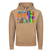 Vintage Coffee Spread Love Not Hate Vintage Hoodie - BundleAndBundleShop