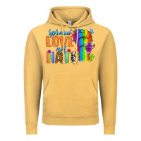 Vintage Mustard Spread Love Not Hate Vintage Hoodie - BundleAndBundleShop