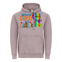 Vintage Zinc Spread Love Not Hate Vintage Hoodie - BundleAndBundleShop