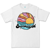 White sunkissed Premium Tee - MaliasSmallBusiness