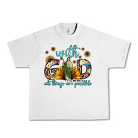 Lunar Rock with god all things are possible matthew 19 26 Urban Heavy Tee - JahusDesignShop