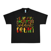 Black i am my ancestors wildest dream Urban Heavy Tee - LillyAllenDesigns
