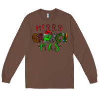Chestnut Merry Grinch Mas Long Sleeve Tee - Bettercallsaul