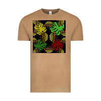 Vintage Camel african and leaf seamless pattern Vintage Tee - BundleAndBundleShop