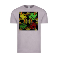 Vintage Zinc african and leaf seamless pattern Vintage Tee - BundleAndBundleShop