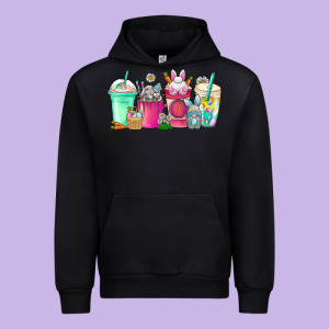 Easter Day Coffee Urban Hoodie Designed By Cowhidedigitalart