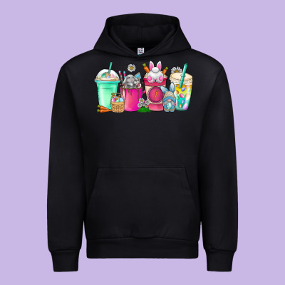 Easter Day Coffee Urban Hoodie Designed By Cowhidedigitalart