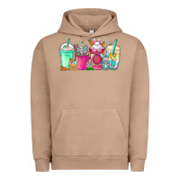 Pigment Burro easter day coffee Urban Hoodie - CowhideDigitalArt