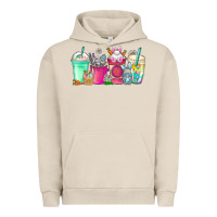 Pigment French Oak easter day coffee Urban Hoodie - CowhideDigitalArt