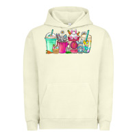 Pigment Pistachio easter day coffee Urban Hoodie - CowhideDigitalArt