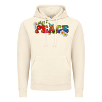 Vintage Artic Lgbtq Peace With Daisy Vintage Hoodie - BundleAndBundleShop