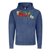 Vintage Denim Lgbtq Peace With Daisy Vintage Hoodie - BundleAndBundleShop