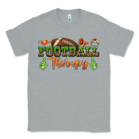 Heather Grey football therapy Classic Tee - BundleAndBundleShop