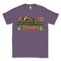 Lavender football therapy Classic Tee - BundleAndBundleShop