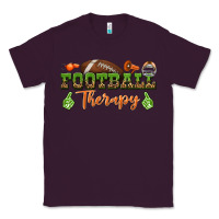 Plum football therapy Classic Tee - BundleAndBundleShop