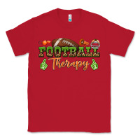 Red football therapy Classic Tee - BundleAndBundleShop
