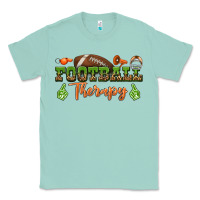 Seafoam football therapy Classic Tee - BundleAndBundleShop