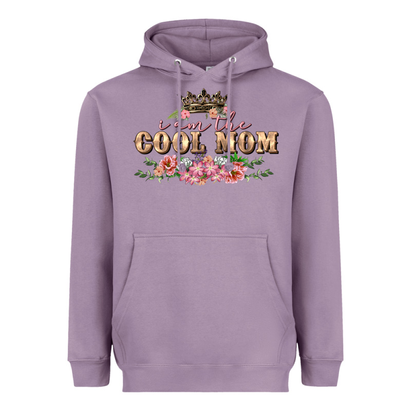 I Am The Cool Mom Heavyweight Hoodie by FaDigitalArtStudio | Teevron