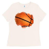 Bone leopard basketball patch Ladies Tee - Jasminsmagicworld