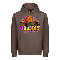Coffee basketball granny Premium Hoodie - OliviaCreatesArt