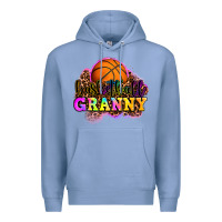 Basketball Granny Premium Hoodie | Teevron