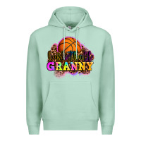 Seafoam basketball granny Premium Hoodie - OliviaCreatesArt