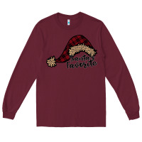 Burgundy Santas Favorite Long Sleeve Tee - Bettercallsaul