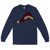 Navy Santas Favorite Long Sleeve Tee - Bettercallsaul